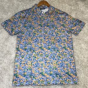 GREENSIDE GOLF Men’s Optical Camo Polo Shirt